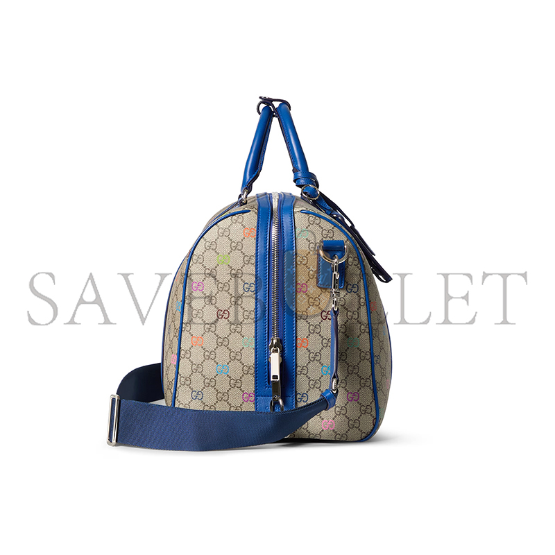 GUCCI GG MULTICOLOR MEDIUM DUFFLE BAG 792074 (45*30*24.5cm) GUCCI GG MULTICOLOR MEDIUM DUFFLE BAG 792074 (45*30*24.5cm)